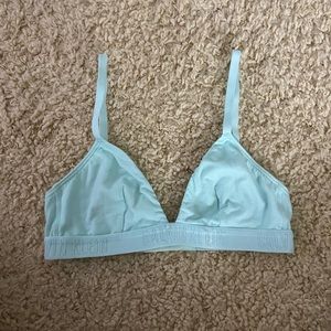CALVIN KLEIN brand new light blue adjustable bra